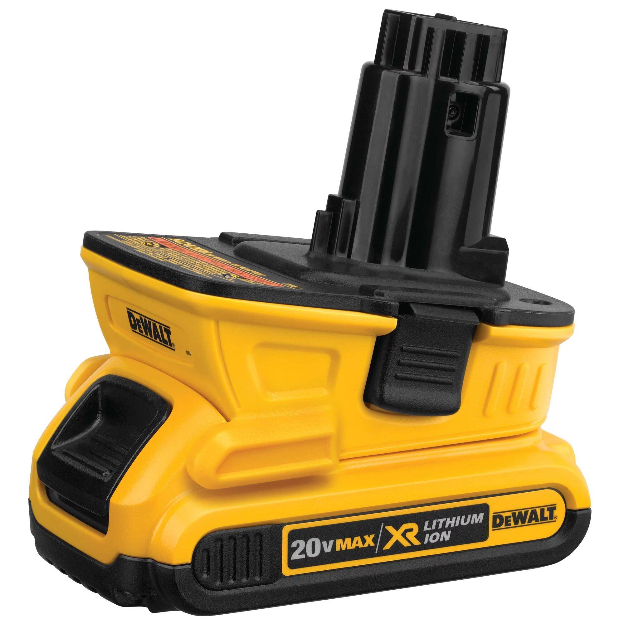 DEWALT DCA1820 18V to 20V Lithium Ion Battery Adaptor For Cordless