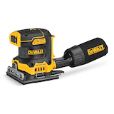 DEWALT DCW200B 20V MAX XR Brushless Cordless 1/4 Sheet Variable Speed Sander, Tool Only Front_Angled_Left