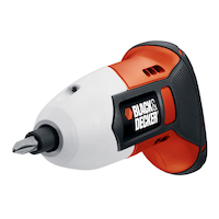 Black & Decker Gyroscopic Cordless Screwdriver Front_Three_Fourths_Angled_Left
