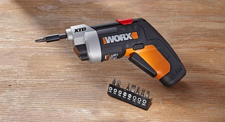 Worx XTD Reach 4V Li Ion Cordless Screwdriver 1 4 in Canadian Tire