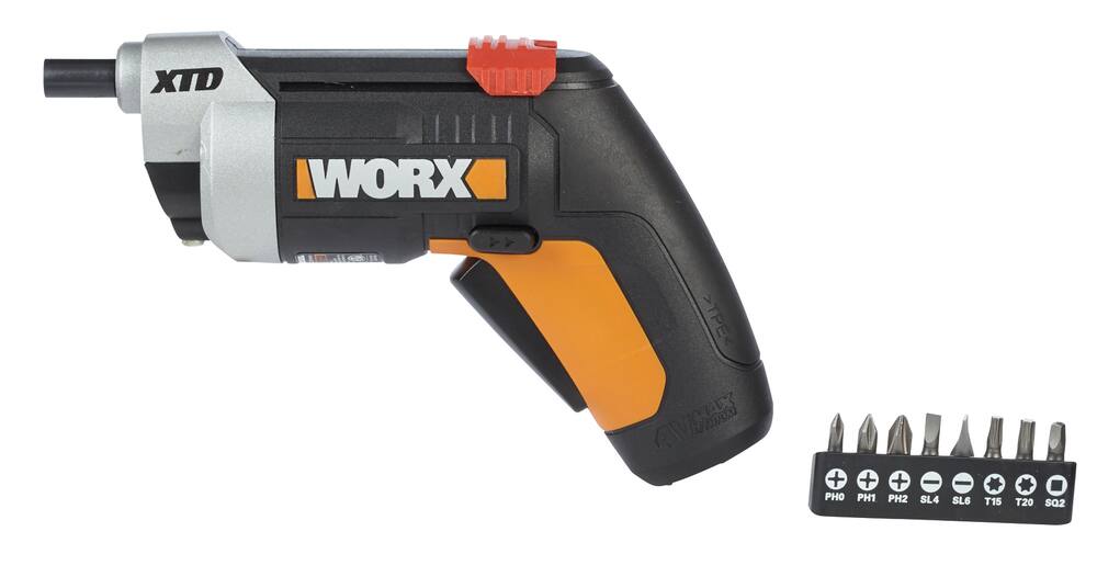 Worx XTD Reach 4V Li Ion Cordless Screwdriver 1 4 in Canadian Tire