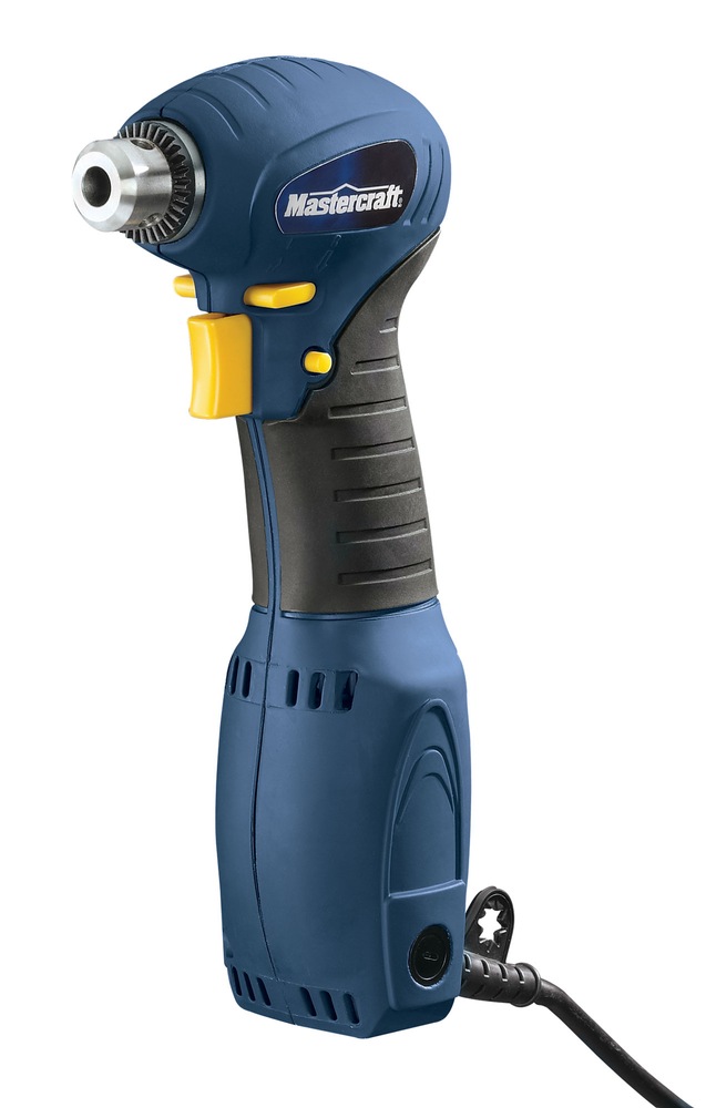 Mastercraft 3.2A Corded RightAngle Drill, 3/8in Canadian Tire