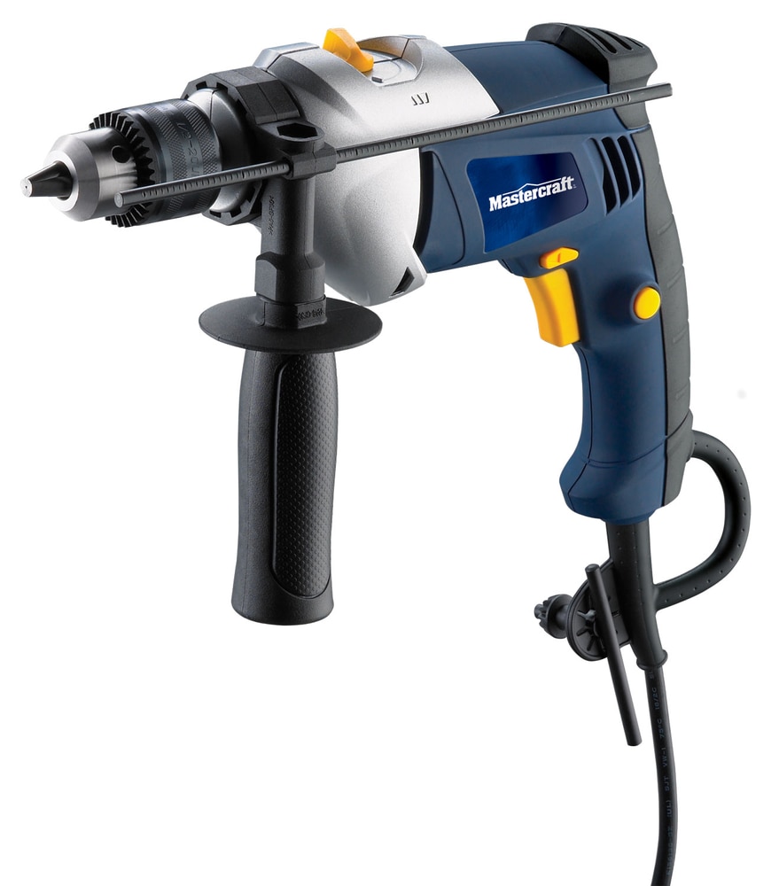Mastercraft Corded Hammer Drill Kit, 100pc Canadian Tire