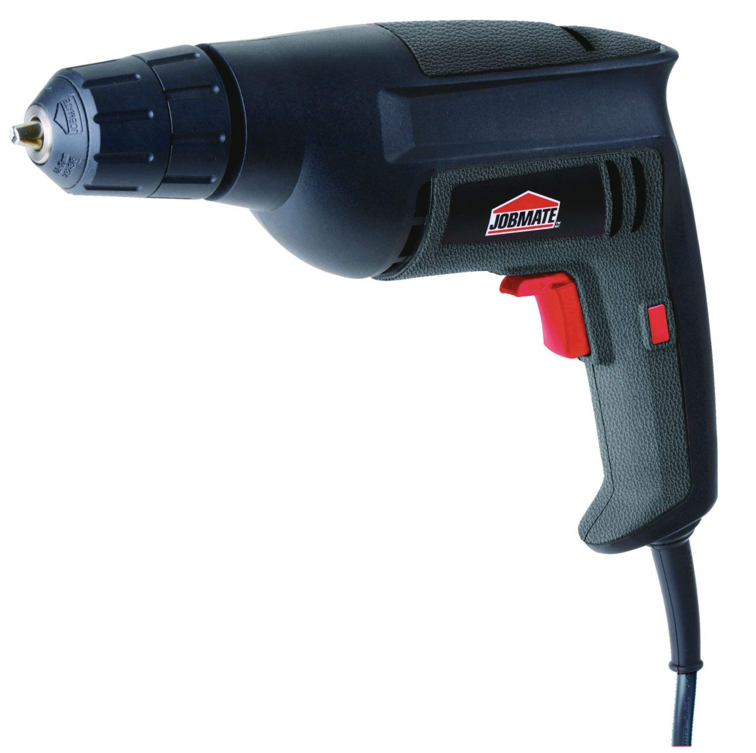 Perceuse Jobmate 3/8 po, 3,5 A Side_Left