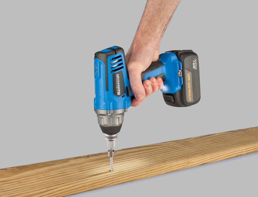 Mastercraft 20V Max LiIon Cordless Impact Wrench, 1/2in Canadian Tire