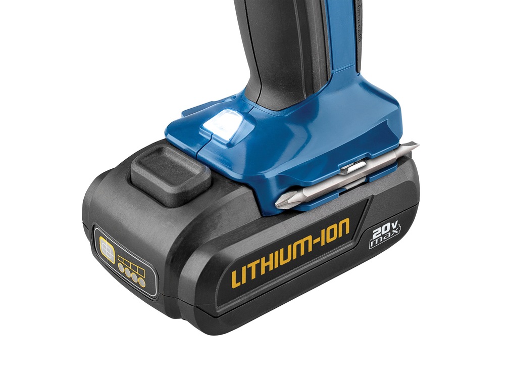 Mastercraft 20V Max LiIon Cordless Drill and Impact Driver Combo Kit