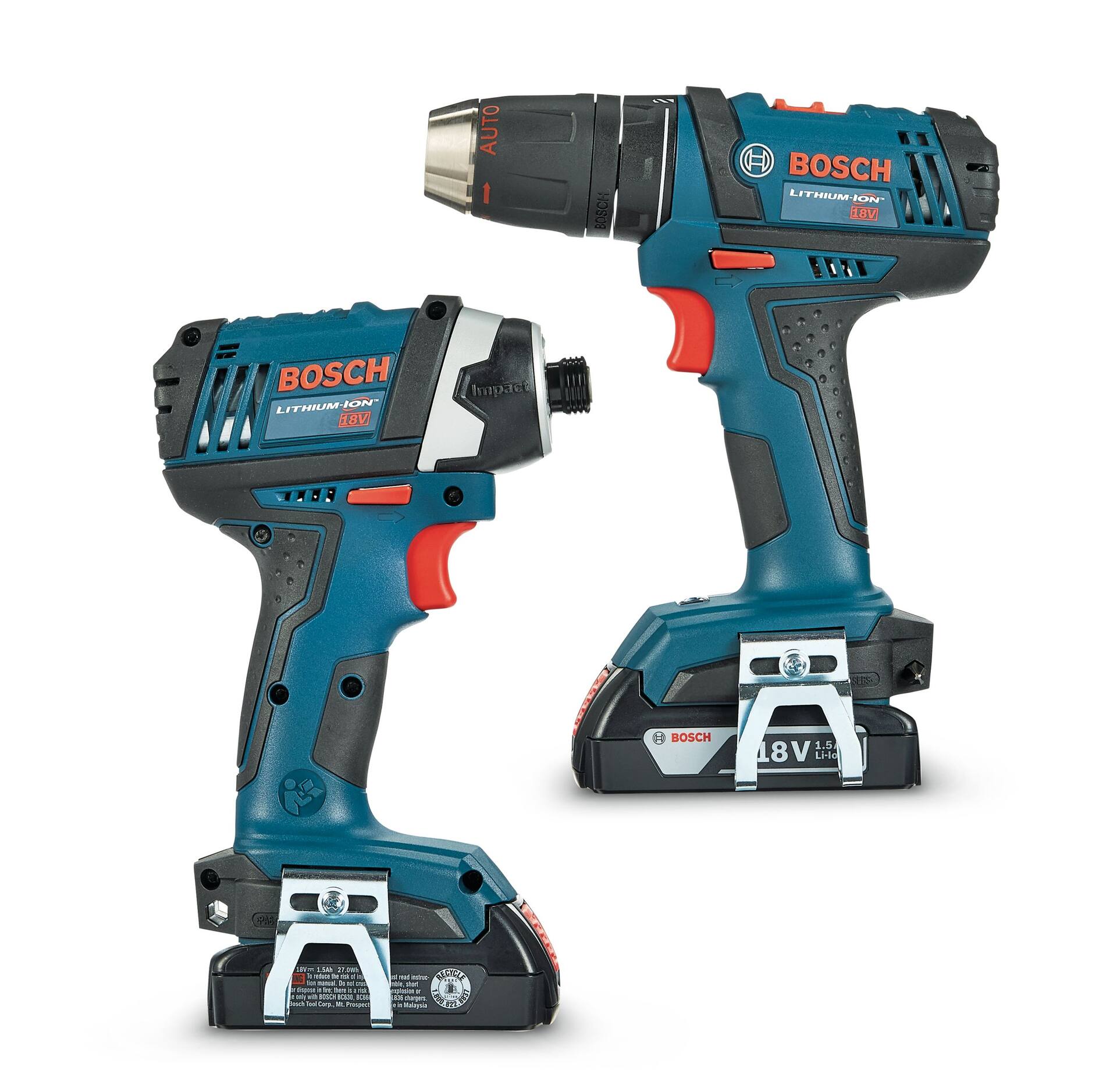 Bosch GXL18V 26B22 18V Cordless Hammer Drill Impact Driver