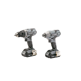 Ensemble perceuse sans fil au X-Treme lithium-ion, tournevis à percussion, batterie et chargeur 20 V Max X-Treme MAXIMUM Front_Angled_Left