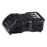 MAXIMUM Multi-Volt 12V/20V Max Lithium-Ion 1.5, 2.0 & 4.0Ah Battery Charger with LED Gauge Front_Angled_Left