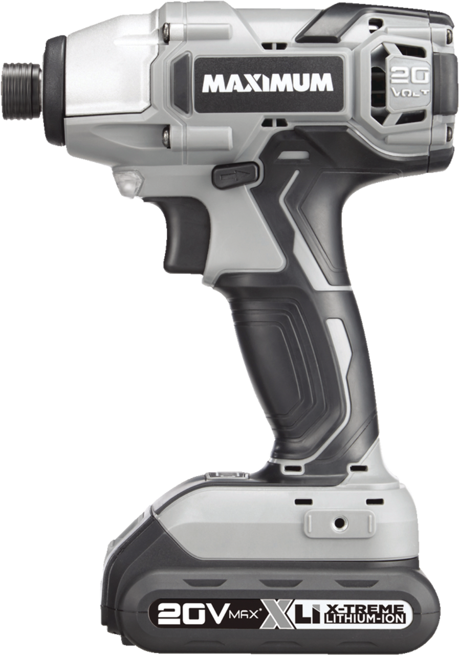 MAXIMUM 20V Max Lithium Ion Cordless Hex Impact Driver with