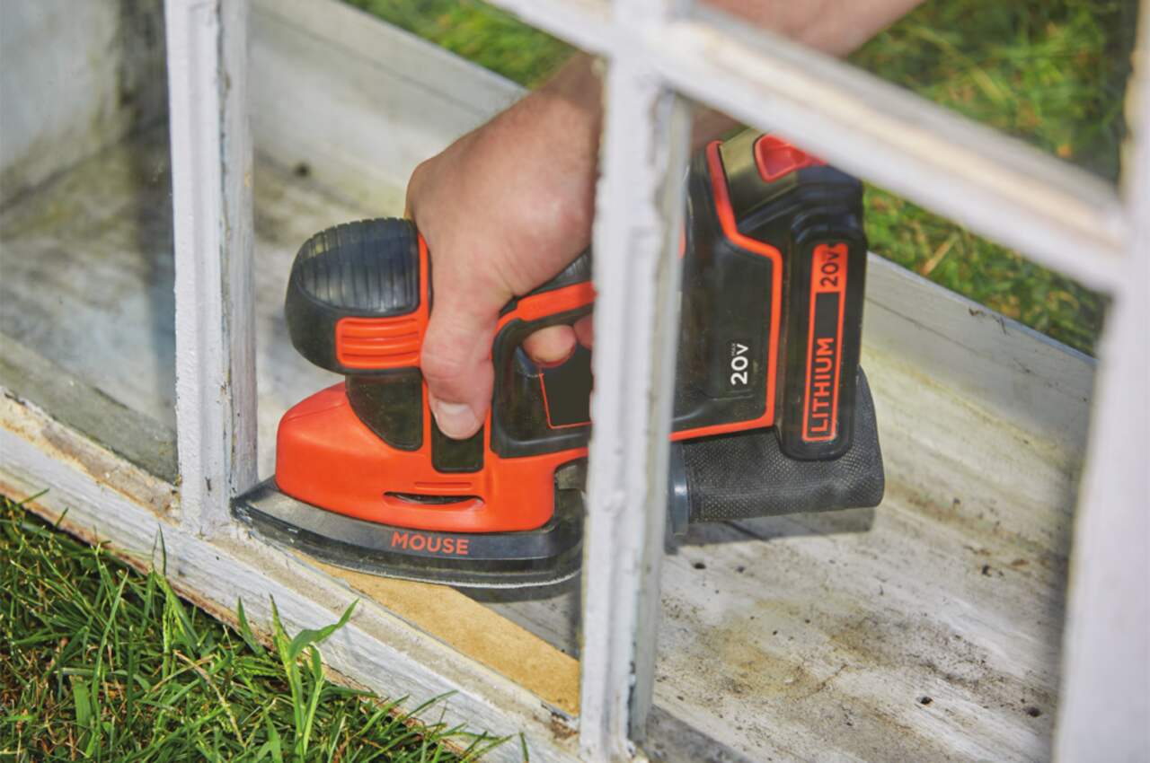 Black and outlet decker cordless sander
