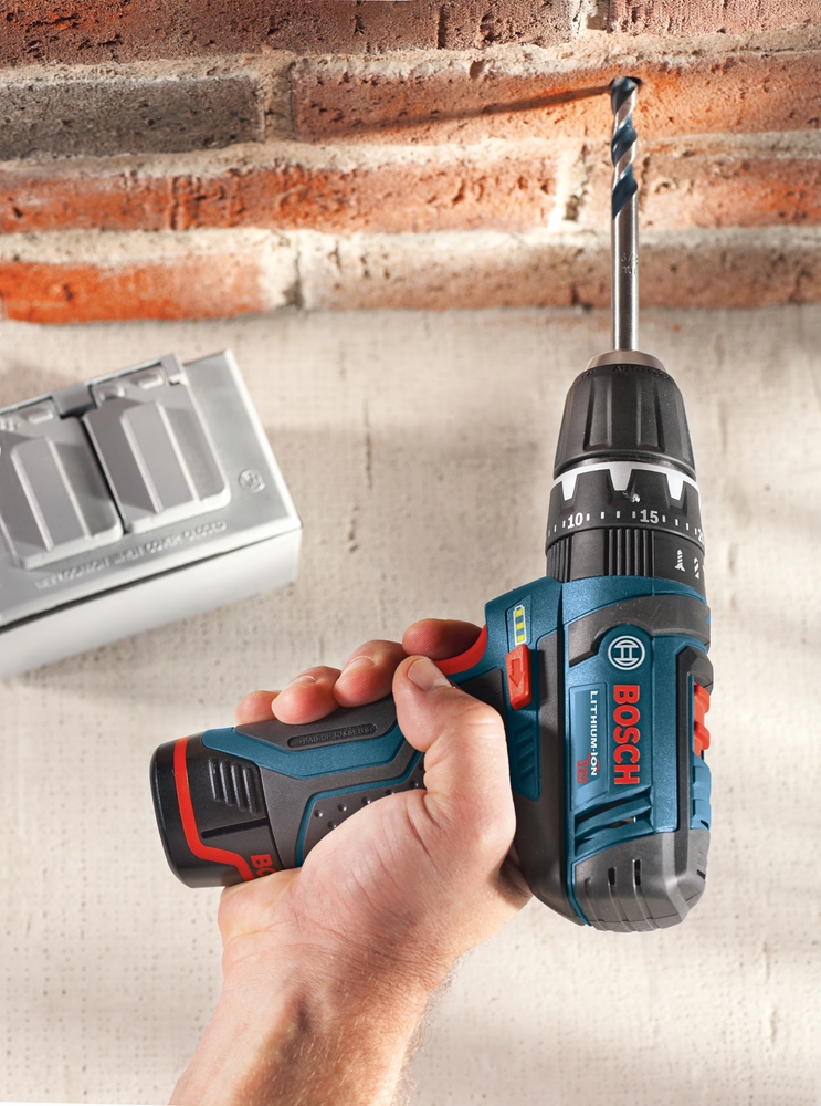 Bosch PS1302A 12V Max LithiumIon Cordless Hammer Drill/Driver with