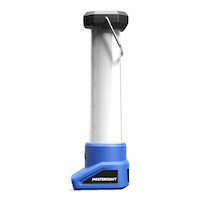 Lampe de travail portative à DEL sans fil au lithium-ion 20 V Max Mastercraft, 850 lumens, outil seulement, compatible avec PWR POD Side_Left