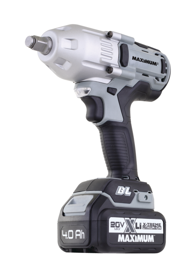 MAXIMUM 20V Max LithiumIon Cordless MidTorque Impact Wrench with