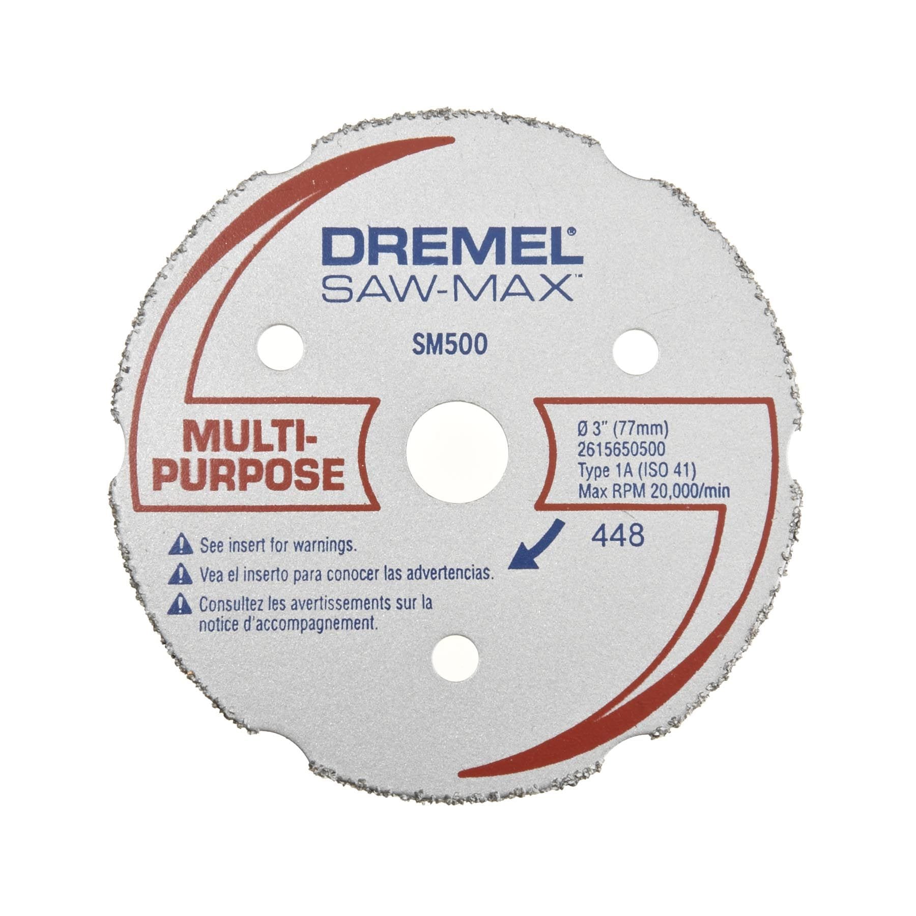 Dremel SM500 SawMax MultiPurpose Carbide Grit Cutting Wheel For