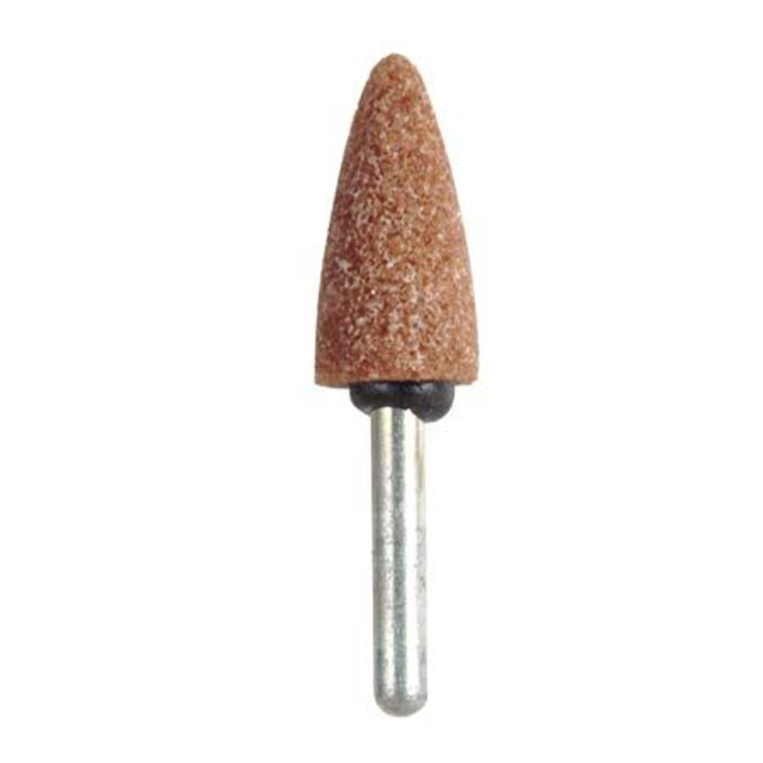 Dremel 952 Aluminum Oxide Metal Grinding/Sharpening Stone Bit For Rotary Tool, 3/16-in Front_Flat