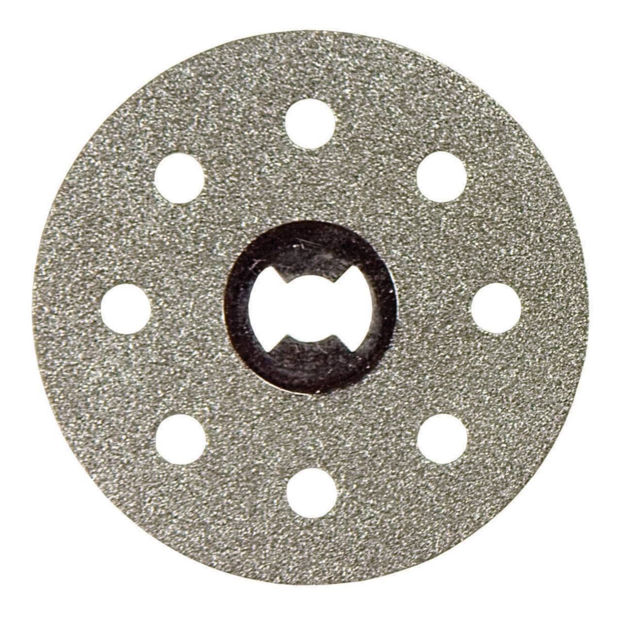 Disque de tronçonnage diamant pour outil rotatif Dremel EZ545 EZ Lock, coupe  les carreaux/céramiques, 1 1⁄2 po