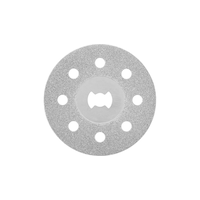 Dremel EZ545 EZ Lock Diamond Cutting Wheel Rotary Tool Attachment, Cuts Tile/Ceramics, 1-1/2-in Front_Flat