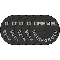 Dremel 426 Fibreglass Reinforced Cut-Off Wheels For Rotary Tool, Cuts Wood/Metal/Plastic, 1-1/4-in, 5-pk Composite_or_Mixed