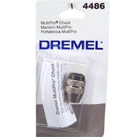 Dremel 4486 Multipro Keyless Chuck For Changing Rotary Tool Accessory Bits, 1/32-in to 1/8-in Front_Flat