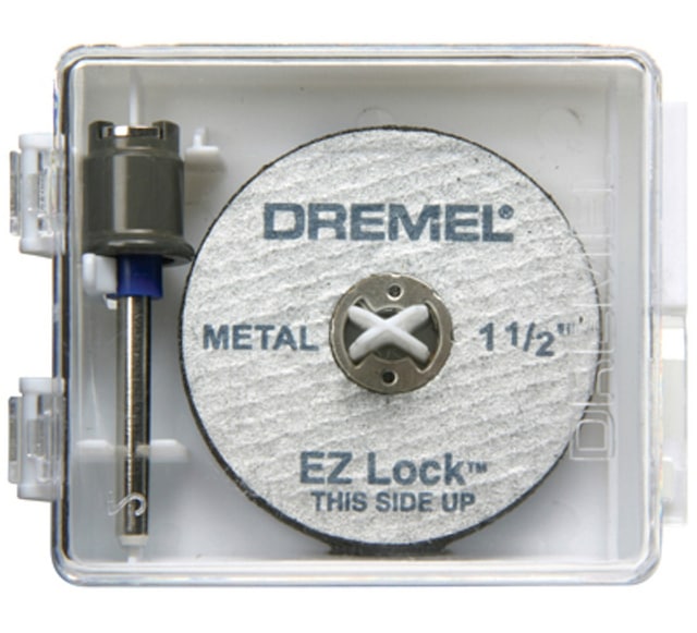 Dremel EZ406 EZ Lock CutOff Wheel Starter Kit with Mandrel For Rotary