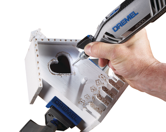 Outil rotatif à vitesse variable 1,6 A Dremel 43005/40, avec