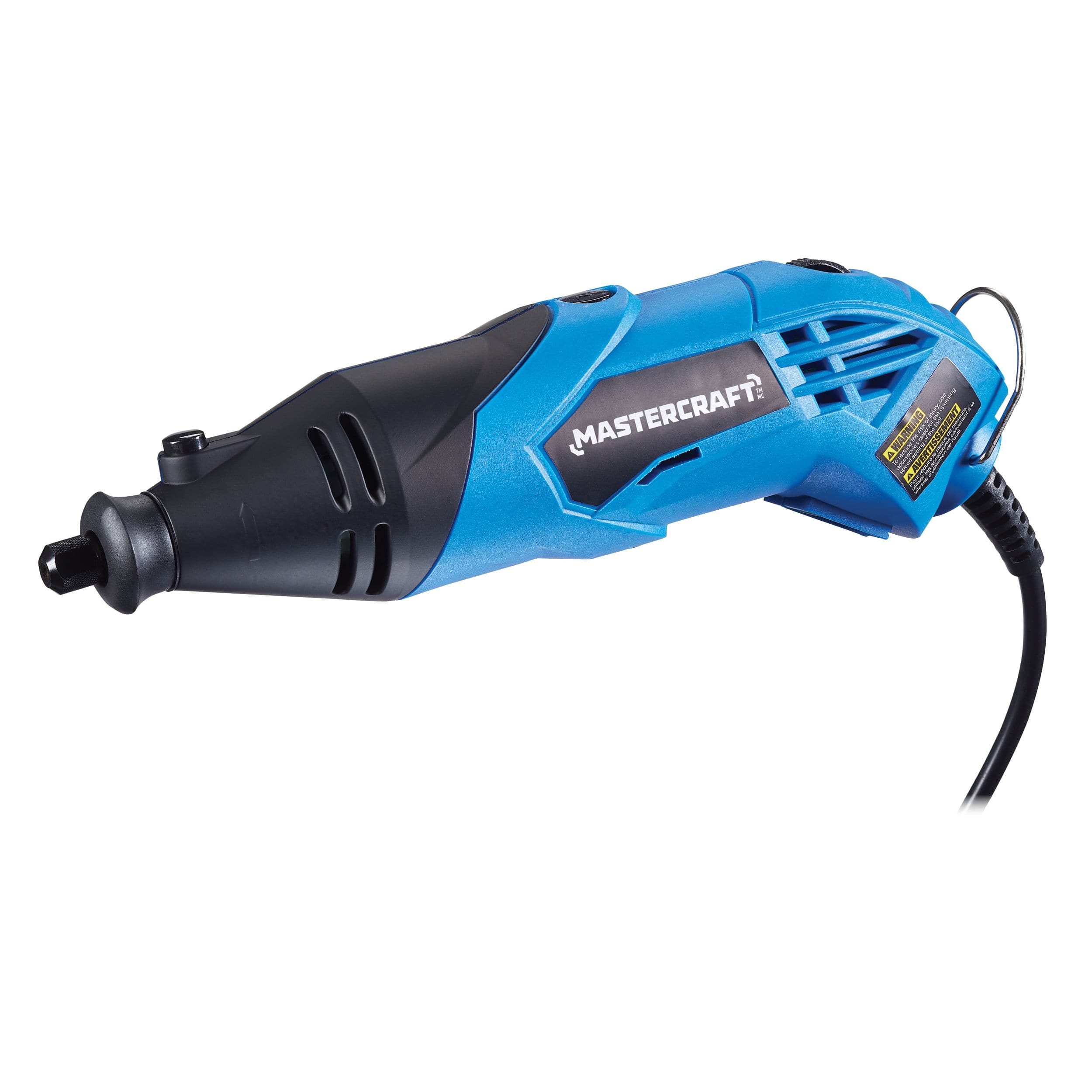 Mastercraft 1.4A Variable Speed Rotary Tool Kit with Attachments Accessory Bits 250 pc Canadian Tire