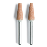 Dremel 953 Aluminum Oxide Metal Grinding/Sharpening Stone Bit For Rotary Tool, 1/4-in, 2-pk Overhead_Flat