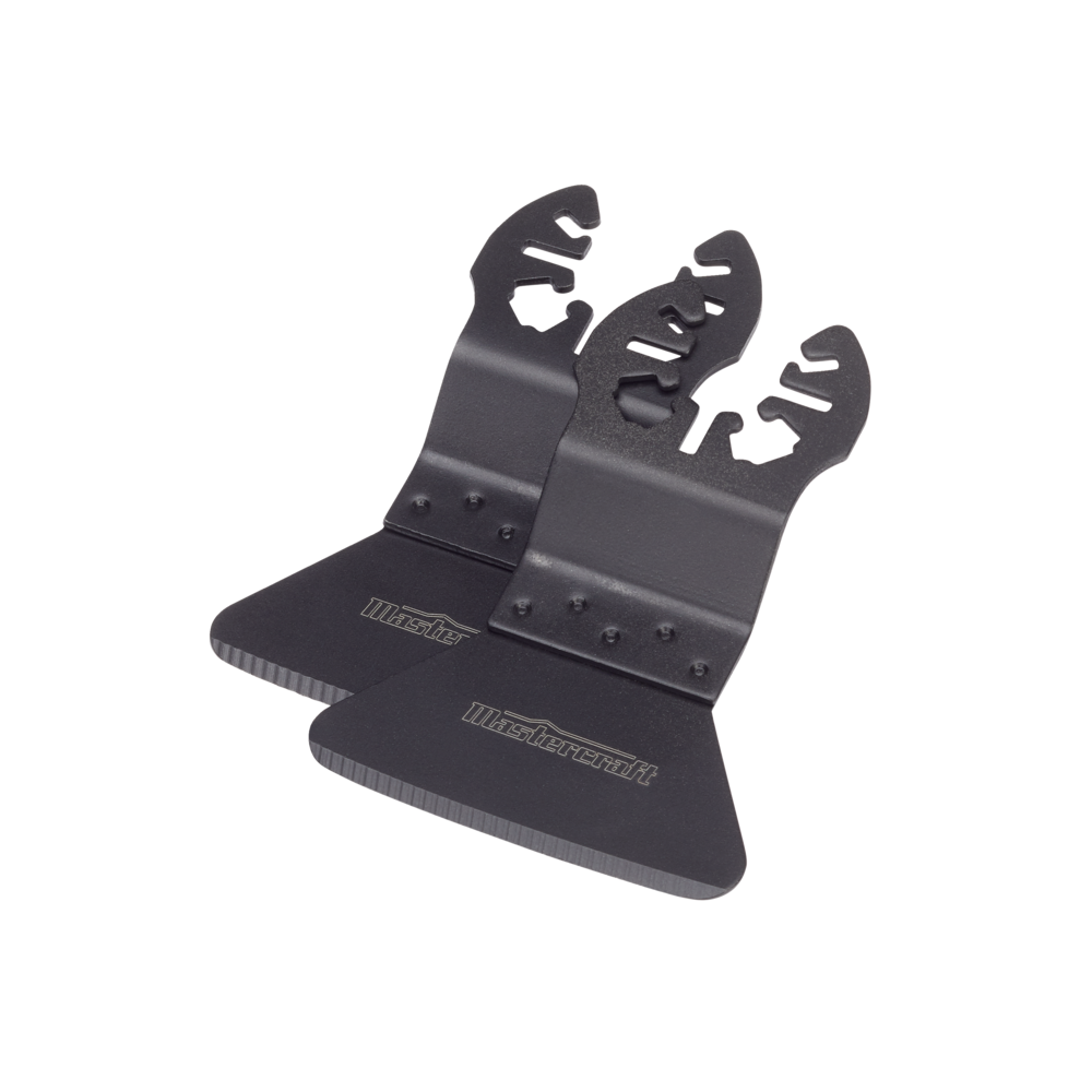 Mastercraft Oscillating MultiTool Universal Fit Rigid Scraper Blade, 2
