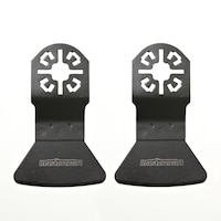 Mastercraft Oscillating Multi-Tool Universal Fit Rigid Scraper Blade, 2-in, 2-pk Overhead_Flat