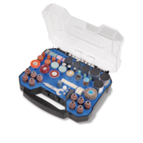 Mastercraft Multi-Purpose Rotary Tool Accessory Bit Set with Storage Case, 301-pc Overhead_Plunge