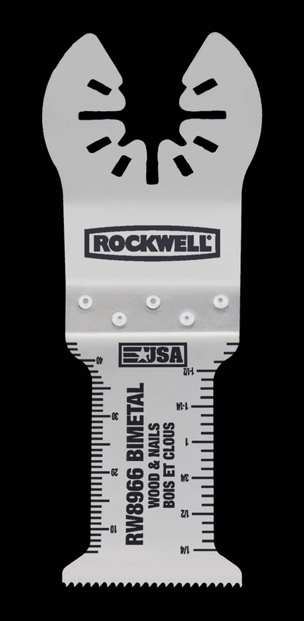 Rockwell RW8966 Sonicrafter Oscillating Multi Tool Bi Metal Wood