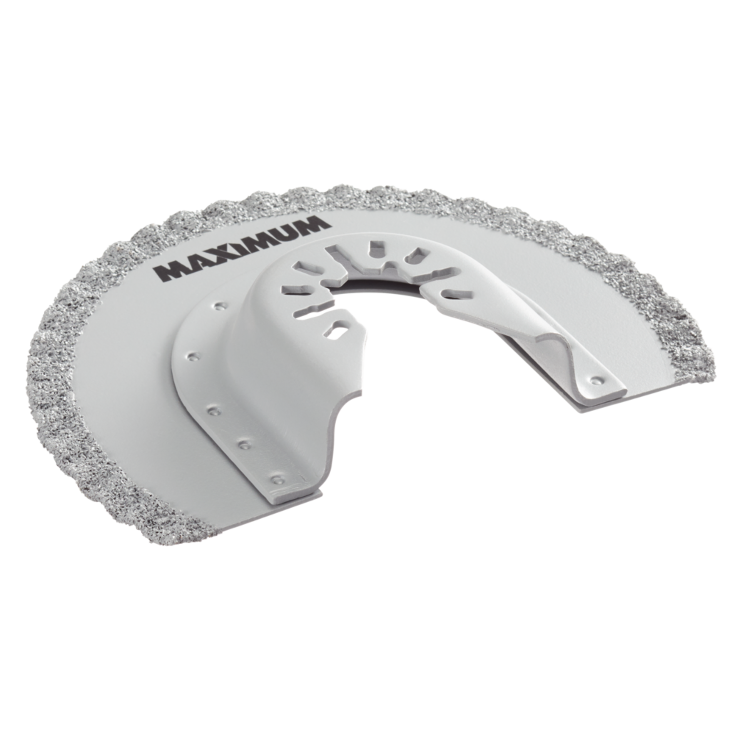 MAXIMUM Oscillating Multi-Tool Universal Fastcut Carbide Grout Removal Blade, 3-11/16-in Front_Three_Fourths_Angled_Right
