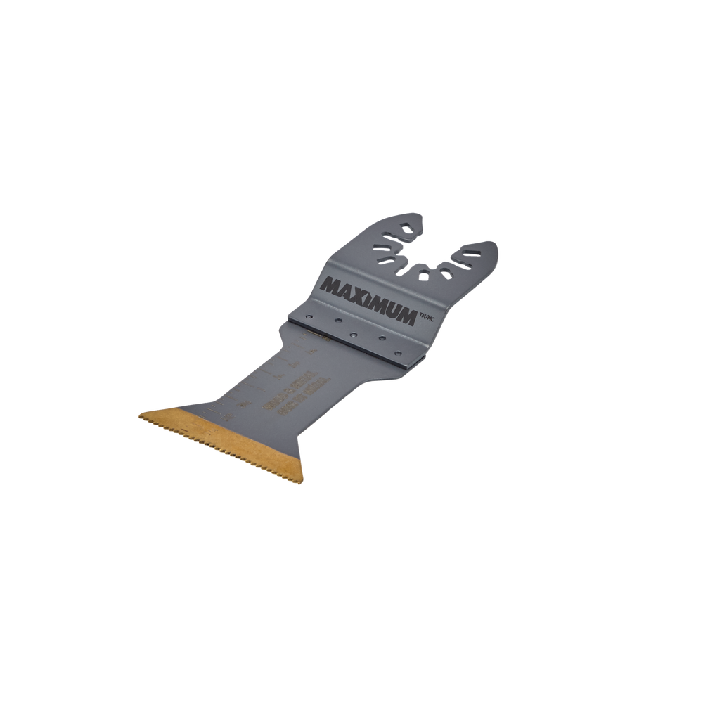 MAXIMUM Oscillating MultiTool Titanium BiMetal Wood & Metal Wide