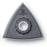 FEIN Standard Unperforated Sanding Pads, 2-pk Overhead_Flat