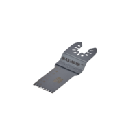 MAXIMUM Oscillating Multi-Tool Universal Wood, Plastic & Drywall Flush Cut Blade, 1-1/8-in Front_Three_Fourths_Angled_Left