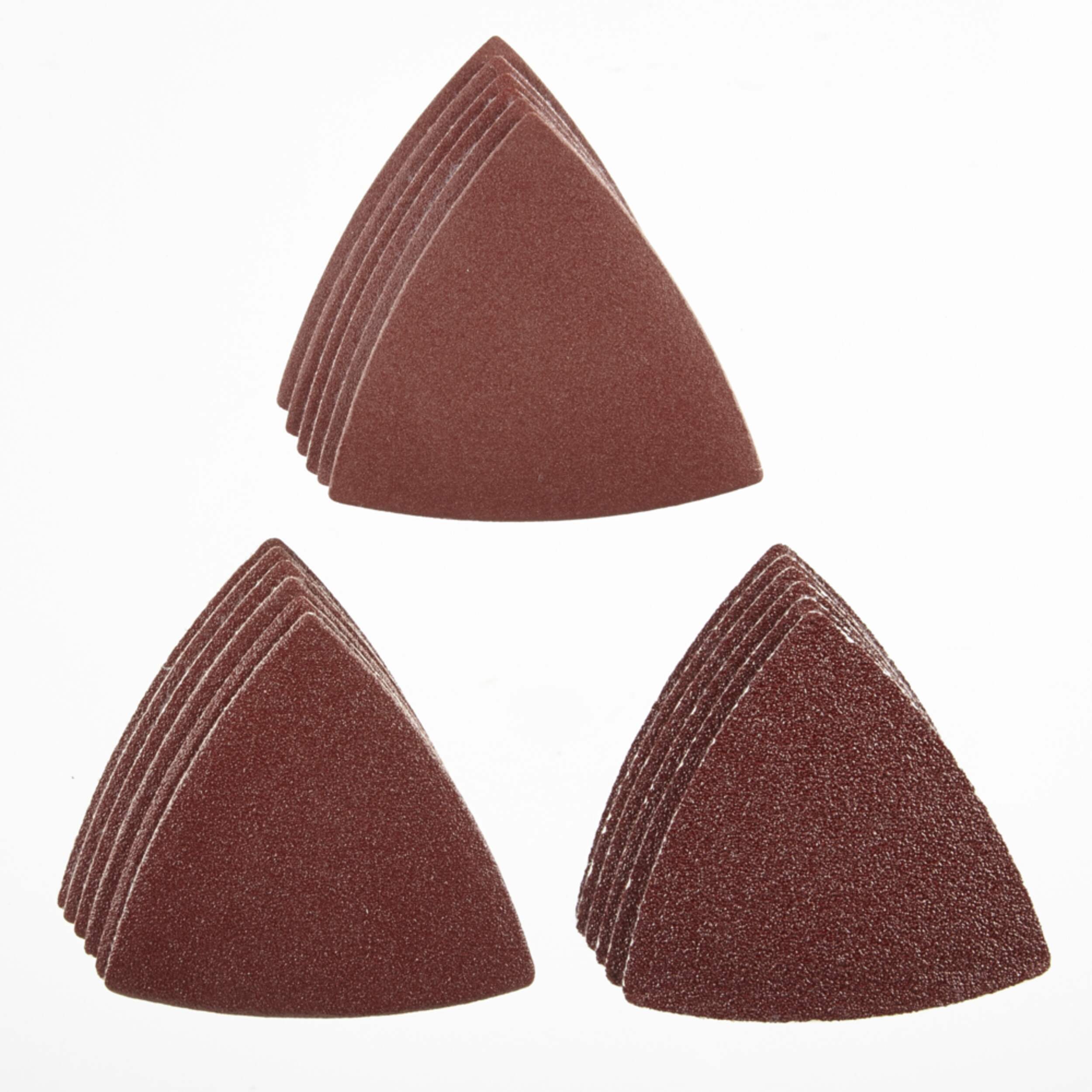 Mastercraft Oscillating Multi-Tool Hook & Loop Sandpaper Sheets, 80, 120 & 240 Grit, 18-pc Composite_or_Mixed