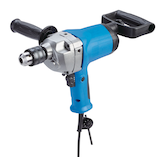 Mastercraft 9A Low-Gear Corded Variable Speed Drill Mud Mixer with Auxiliary Handle, 1/2-in Front_Three_Fourths_Angled_Left