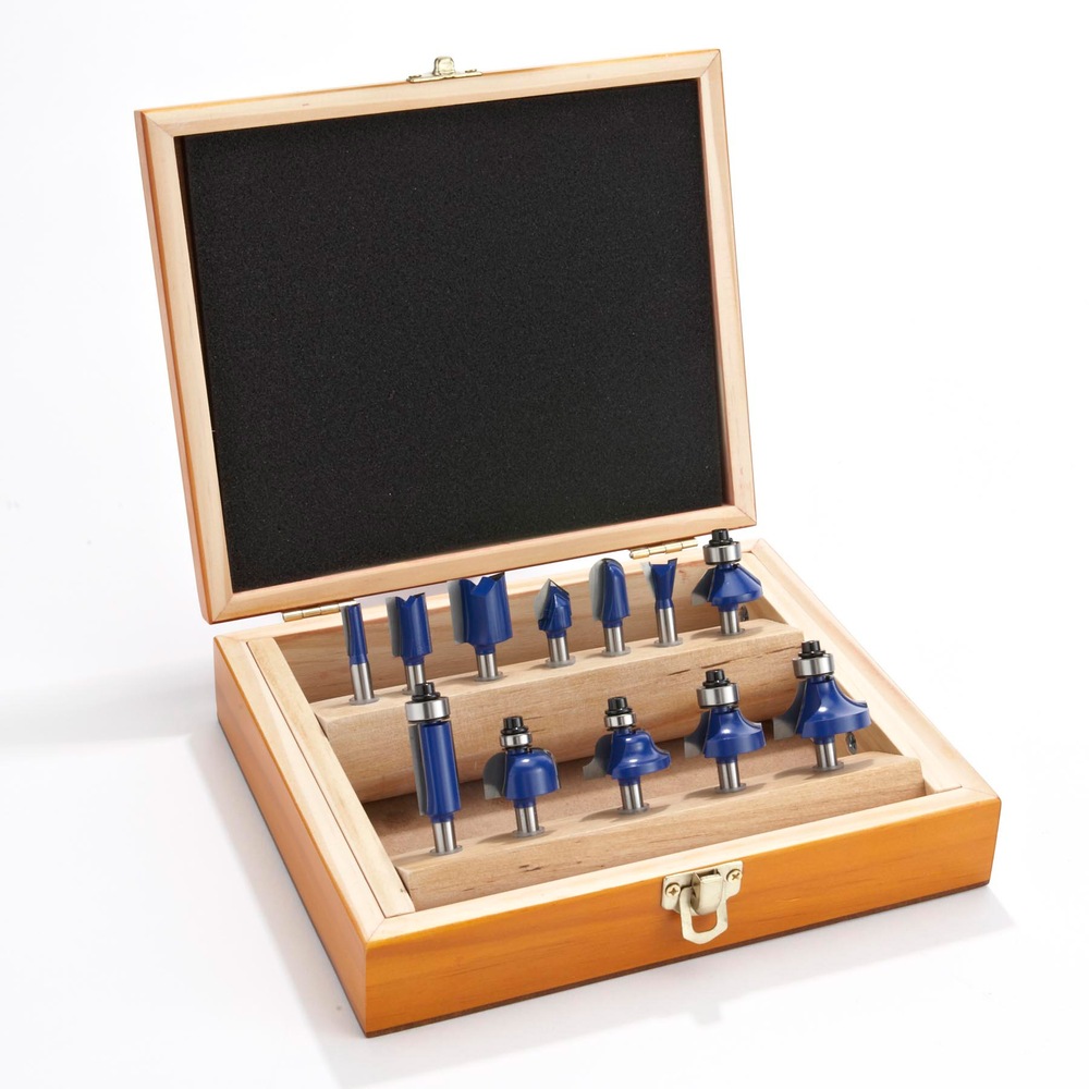 Renegade Pro 12 Piece Router Bit Set Canadian Tire