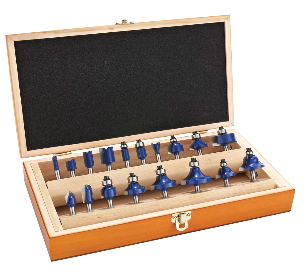 Renegade Pro 18 Piece Router Bit Set Canadian Tire