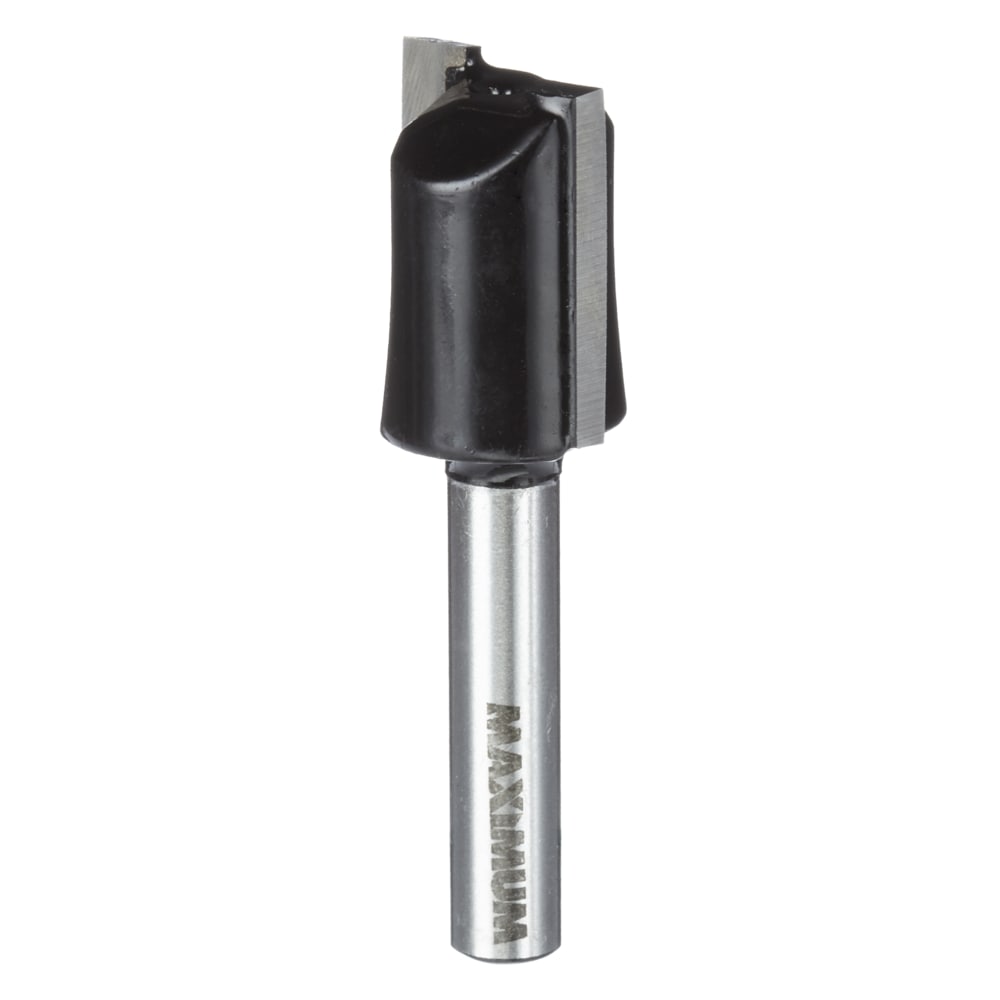 MAXIMUM Renegade Pro CarbideTipped Double Flute Straight Router Bit, 5