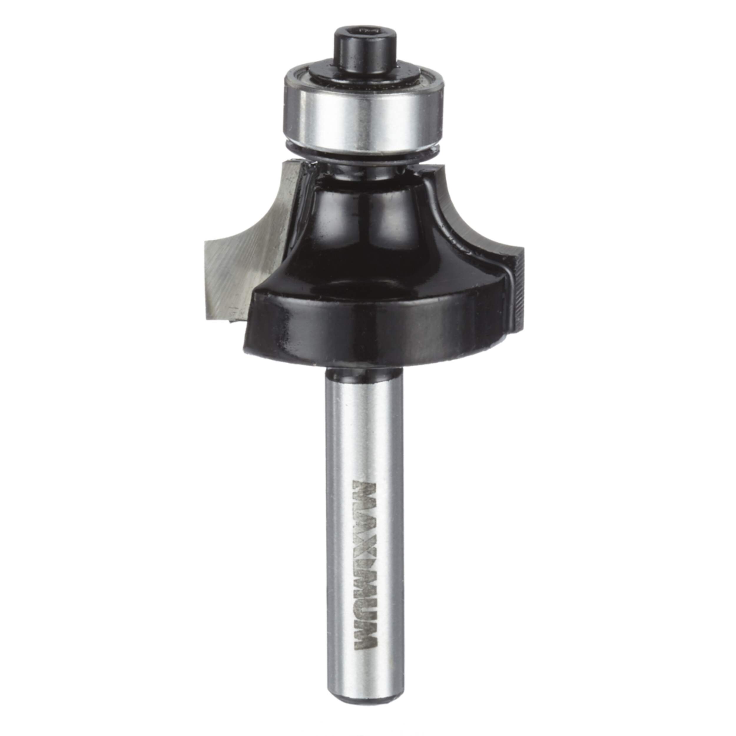 MAXIMUM Renegade Pro Carbide-Tipped Round Over Router Bit, 1/4 x 1/4-in Shank Front_Flat