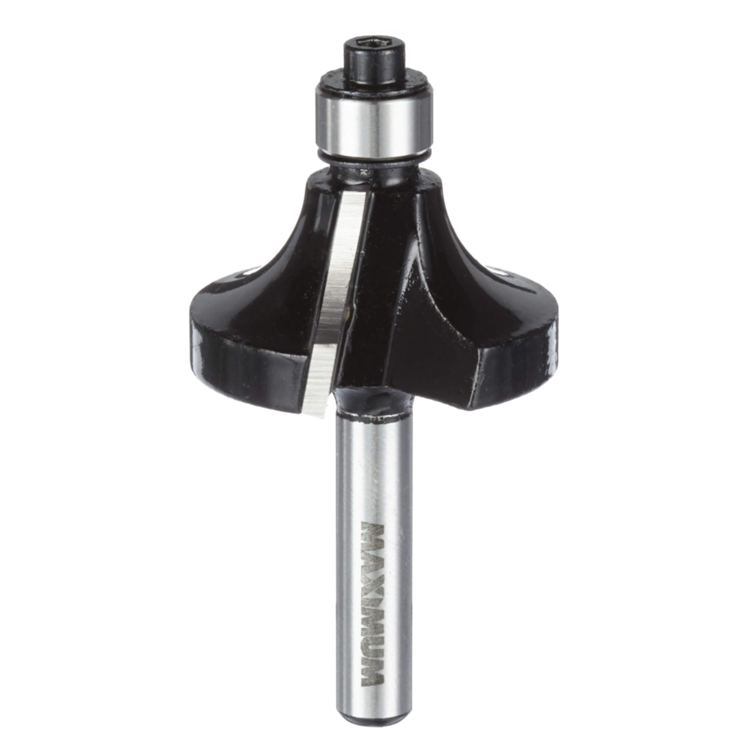 MAXIMUM Renegade Pro Carbide-Tipped Beading Edge Router Bit, 3/8 x 1/4-in Shank Front_Flat