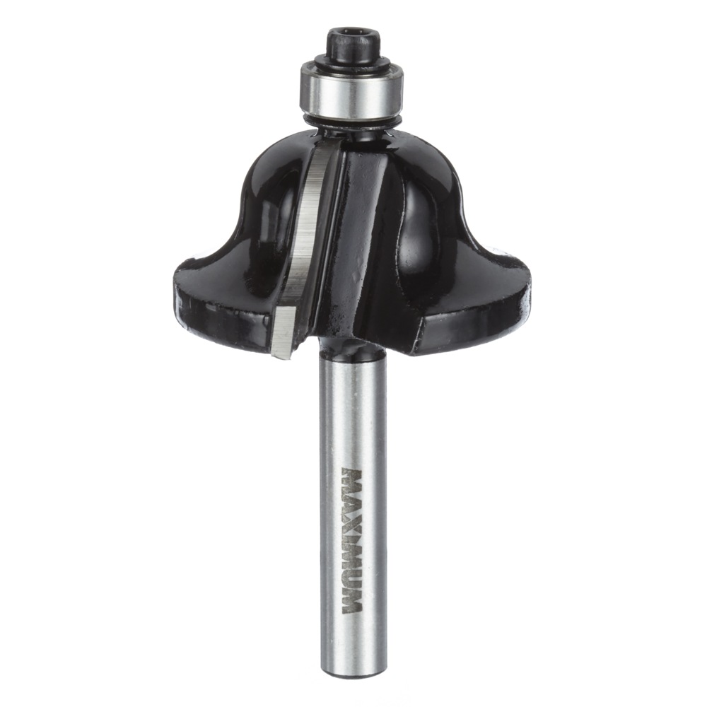 MAXIMUM Renegade Pro Carbide-Tipped Roman Ogee Edge Router Bit, 1/4 x 1 ...