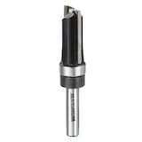 MAXIMUM Renegade Pro Carbide-Tipped Top Bearing Flush Trim Router Bit, 1/2 x 1/4-in Shank Front_Flat