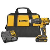 DEWALT DCD777C1 20V MAX Lithium-Ion Brushless Cordless Drill/Driver with Battery & Charger, 1/2-in Composite_or_Mixed