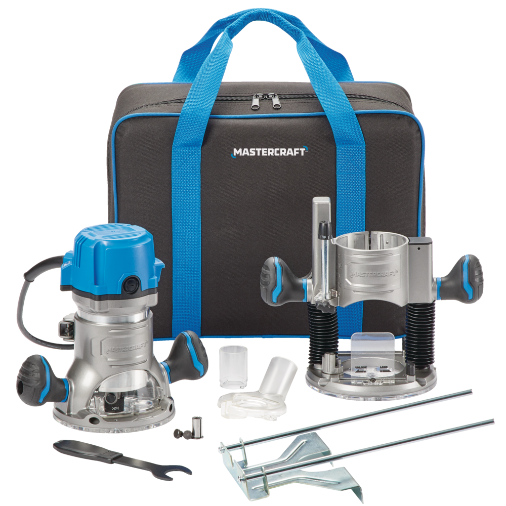 Mastercraft 11A Fixed & Plunge Base Router Canadian Tire