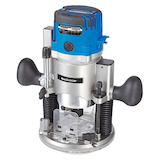 Mastercraft 12A Plunge Router with Digital Display Front_Angled_Left