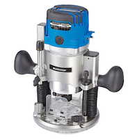 Mastercraft 12A Plunge Router with Digital Display Front_Angled_Left