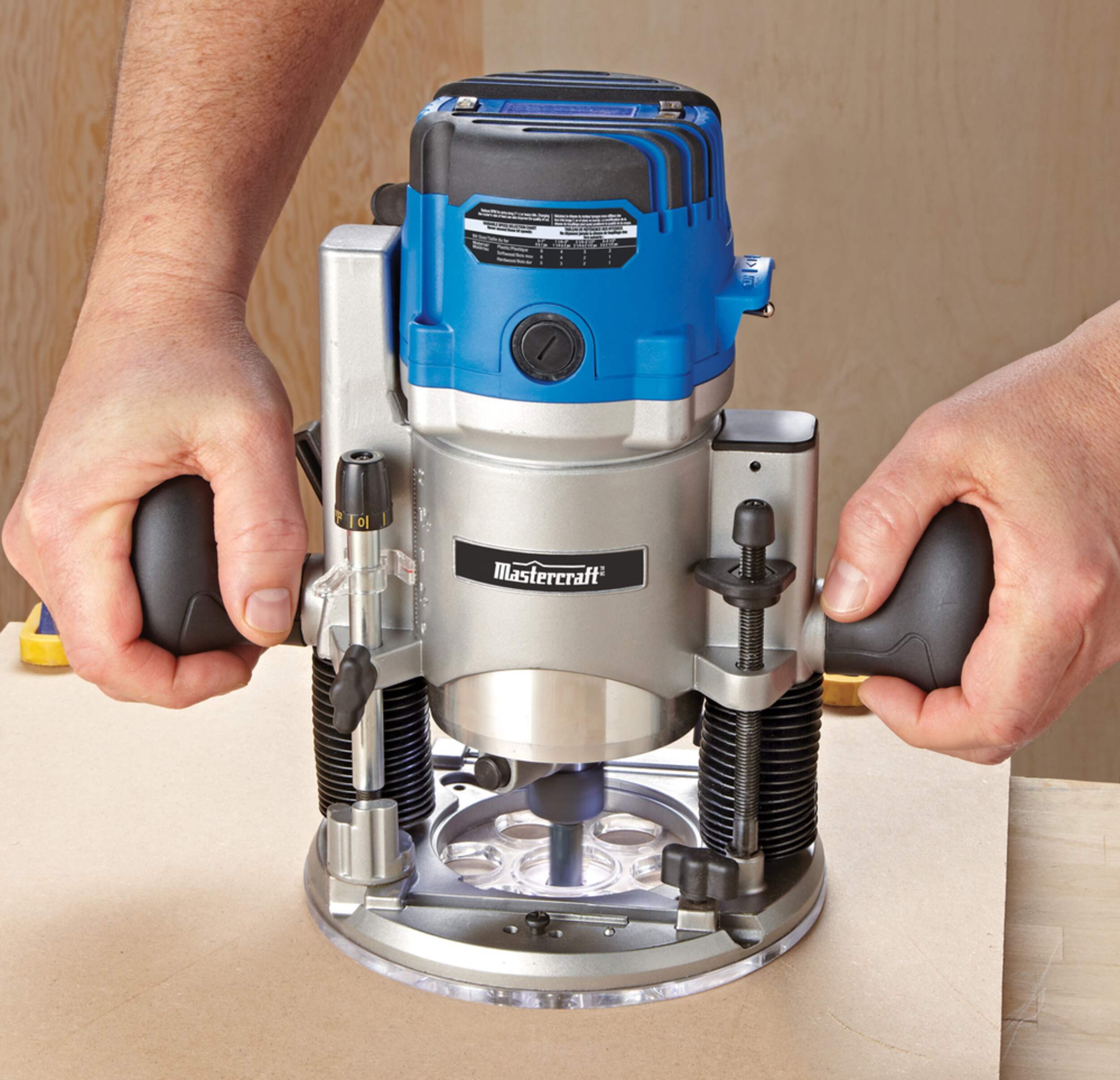 Mastercraft 12A Plunge Router with Digital Display Canadian Tire